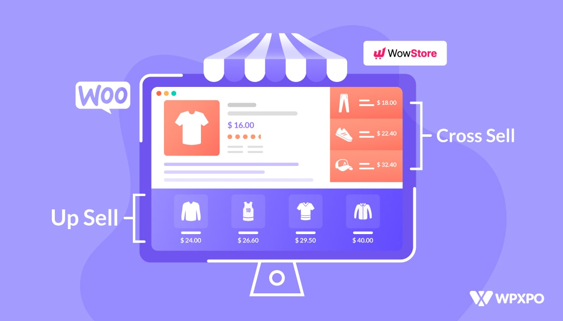 upsell and cross-sell for woocommerce