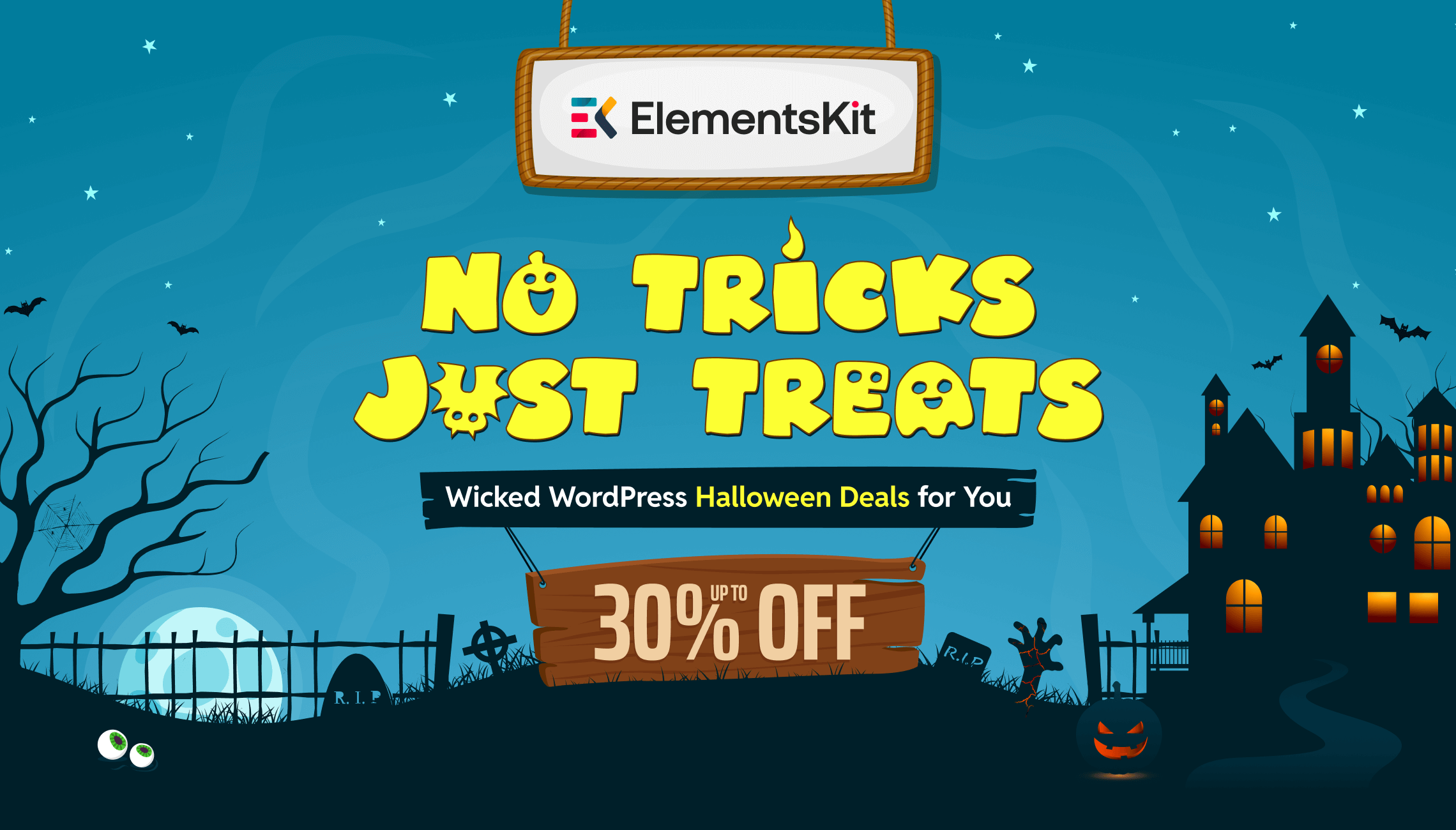 ElementsKit WordPress Halloween Deal 