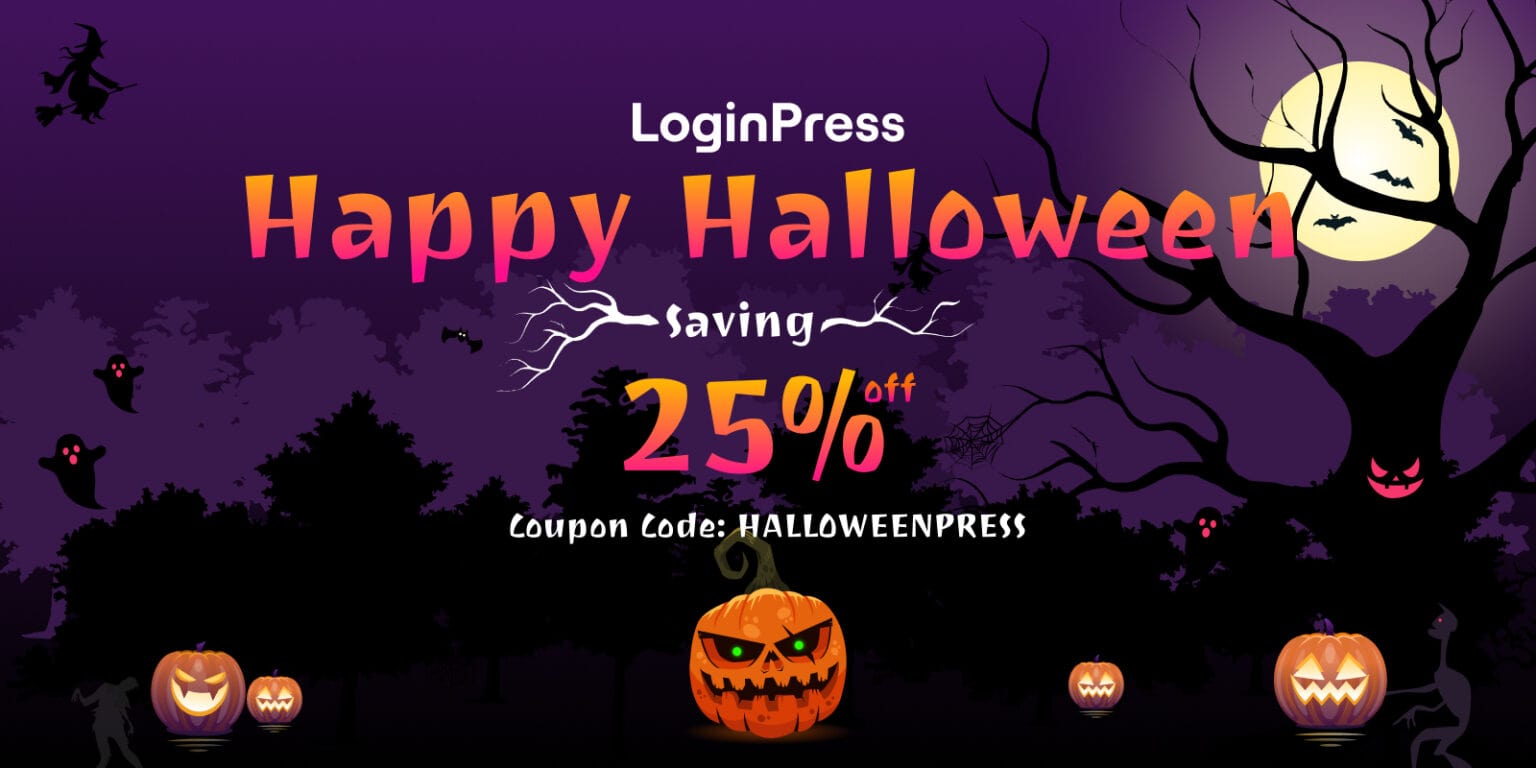 LoginPress Halloween WordPress Deal