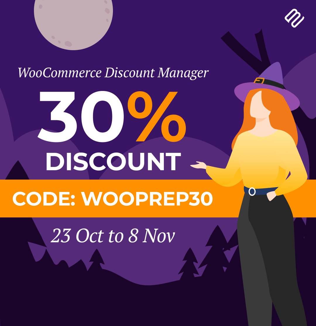 WooCommerce Discount Manager Halloween Deal 